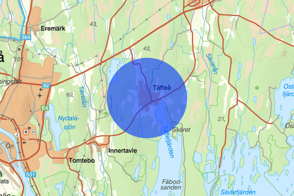 Täfteå 01 juni 15.37, Trafikolycka, vilt, Umeå