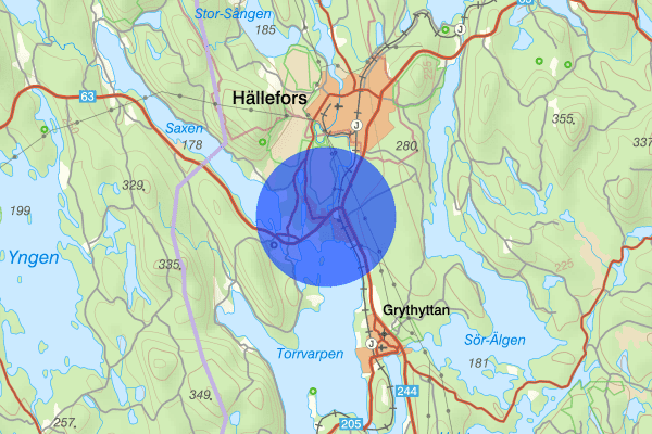 Hammarn 01 juni 16.44, Trafikolycka, Hällefors