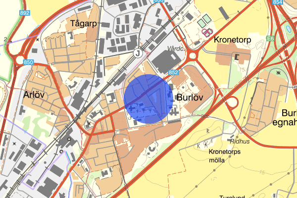 Ringvägen 01 juni 16.57, Trafikolycka, singel, Landskrona