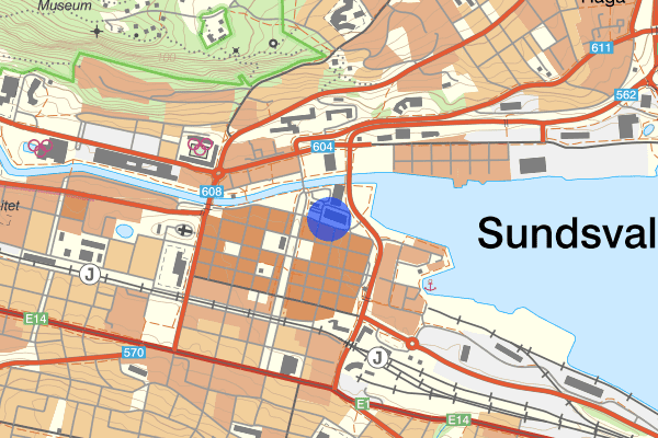 Packhusgatan 02 juni 16.57, Farligt föremål, misstänkt, Sundsvall