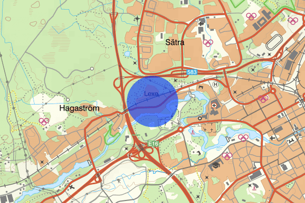 Lexevägen 02 juni 17.14, Trafikolycka, personskada, Gävle