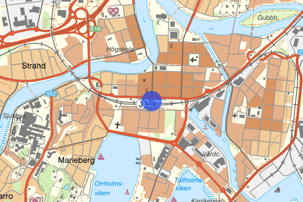 Karlstad central 04 juni 07.31, Sammanfattning natt, Värmlands län