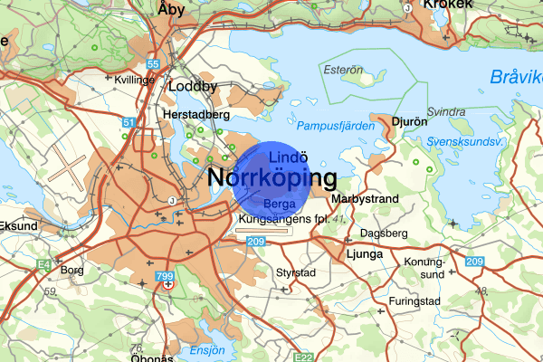 Lindö 04 juni 08.33, Brand, Norrköping