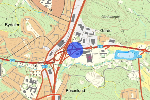 Johannedalsvägen 04 juni 14.28, Trafikolycka, singel, Sundsvall