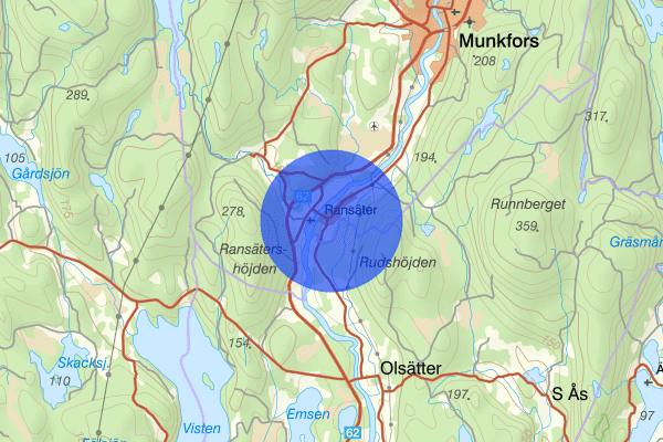 Ransäter 07 juni 06.43, Trafikolycka, Munkfors