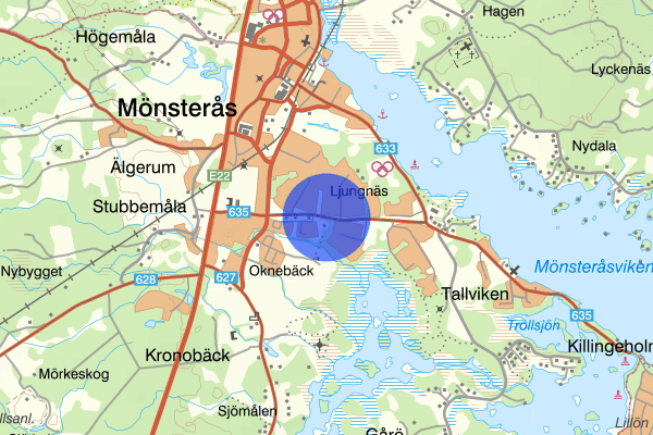Drakenäsvägen 08 juni 22.35, Rattfylleri, Mönsterås