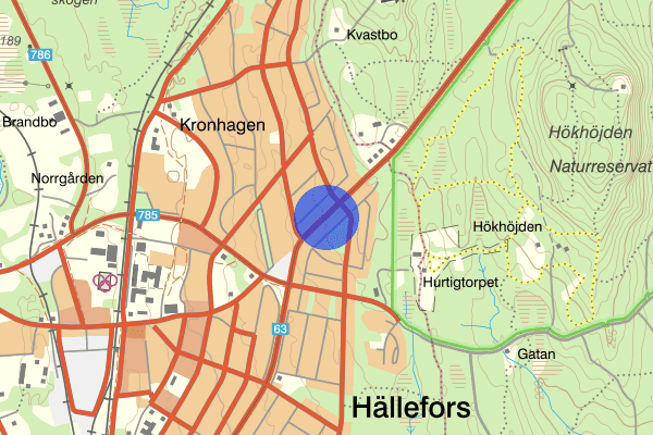 Sikforsvägen 09 juni 06.30, Brand, Hällefors