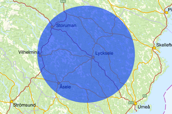  09 juni 07.33, Olaga hot, Lycksele