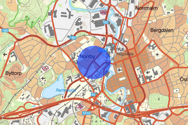 Norrby Långgata 09 juni 15.46, Trafikolycka, Borås
