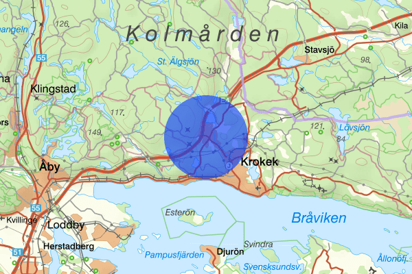 Strömsfors 09 juni 16.29, Trafikolycka, Norrköping