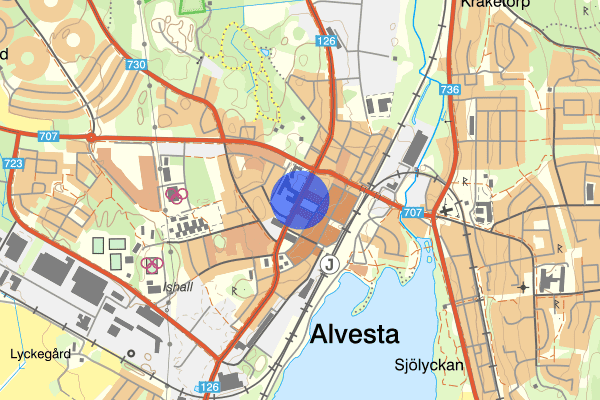 Allbogatan 10 juni 23.26, Rattfylleri, Alvesta