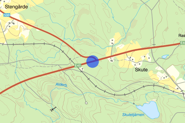 Bjärme vägskäl E45 11 juni 07.31, Sammanfattning natt, Jämtlands län