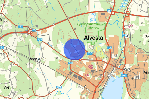 Odlingsvägen 11 juni 12.00, Trafikolycka, Alvesta