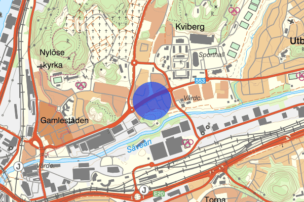 Kvibergsvägen 11 juni 15.48, Trafikolycka, Göteborg