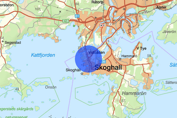 Vidön 12 juni 08.41, Trafikolycka, vilt, Hammarö