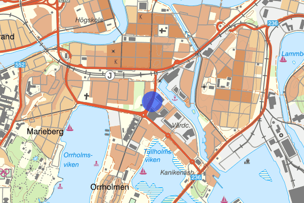 Inre hamn 12 juni 14.05, Trafikolycka, Karlstad