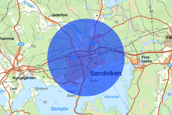 Sandviken 12 juni 16.48, Sjukdom/olycksfall, Sandviken