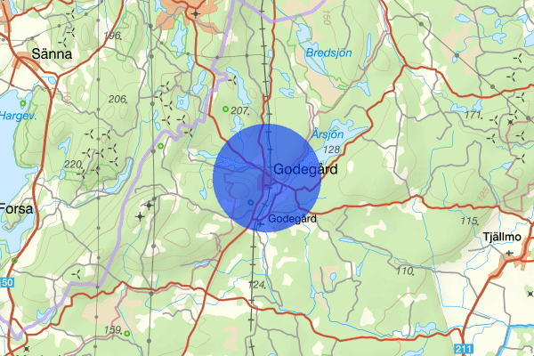 Godegård 13 juni 08.46, Skadegörelse, Motala