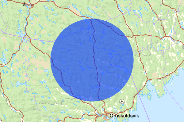 Björna distrikt 13 juni 13.22, Försvunnen person, Örnsköldsvik