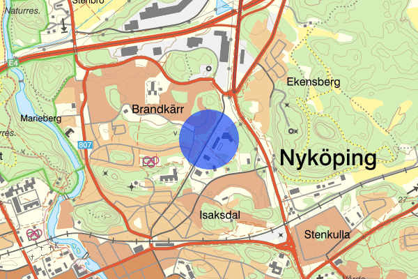 Stockholmsvägen 14 juni 10.43, Trafikolycka, Nyköping
