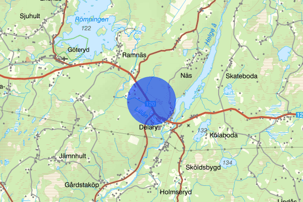 Hallandsvägen 14 juni 13.55, Trafikolycka, Älmhult