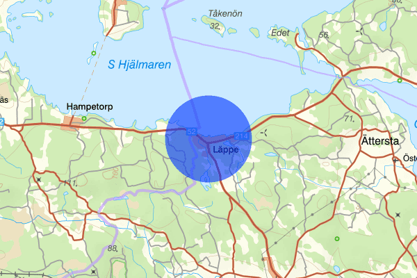 Läppe 15 juni 11.26, Trafikolycka, Vingåker