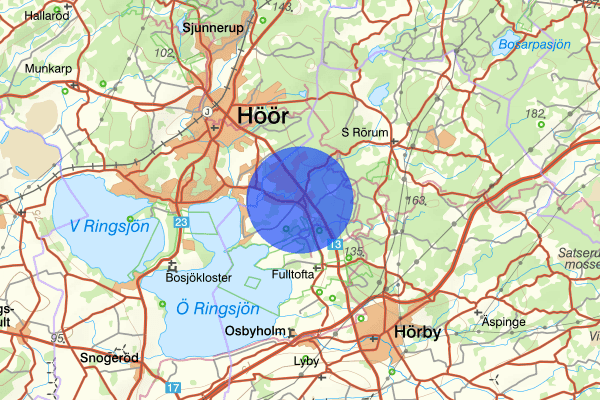 Ludvigsborg 16 juni 11.19, Trafikolycka, Hörby
