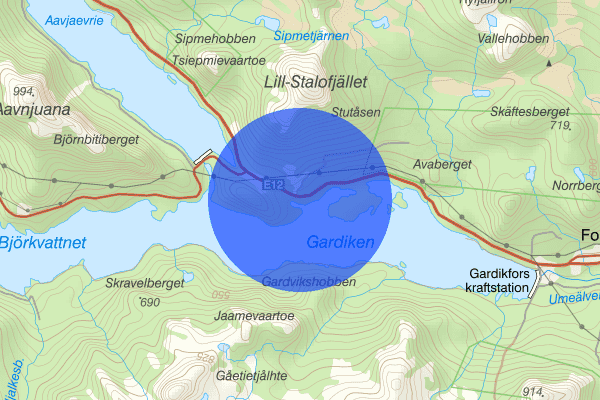 Gardvik 16 juni 15.06, Trafikolycka, Storuman