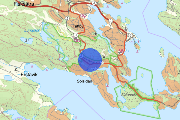 Skyttevägen 17 juni 13.35, Trafikolycka, Nacka