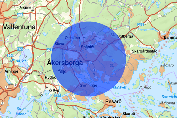 Åkersberga 18 juni 14.17, Våld/hot mot tjänsteman, Österåker