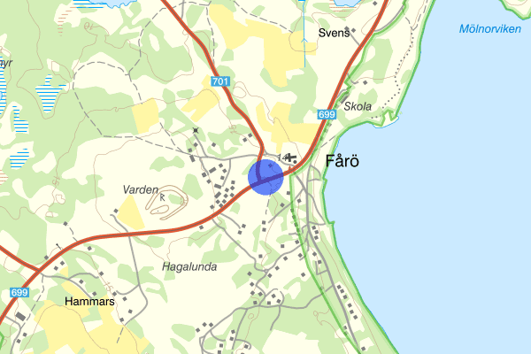 Fårö kyrka 18 juni 14.59, Trafikolycka, personskada, Gotland