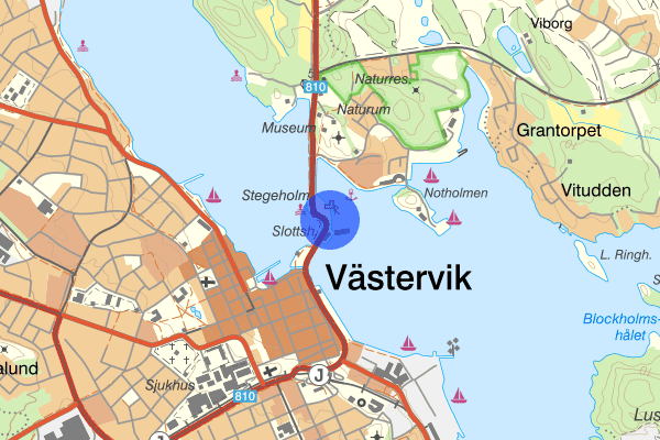 Slottsholmen 19 juni 00.36, Rattfylleri, Västervik