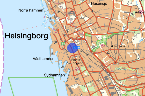 Västra Sandgatan 19 juni 10.22, Misshandel, Helsingborg