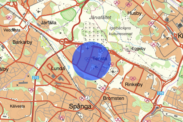 Tensta 19 juni 14.33, Sjukdom/olycksfall, Stockholm