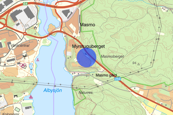 Myrstuguvägen 19 juni 18.38, Brand, Huddinge