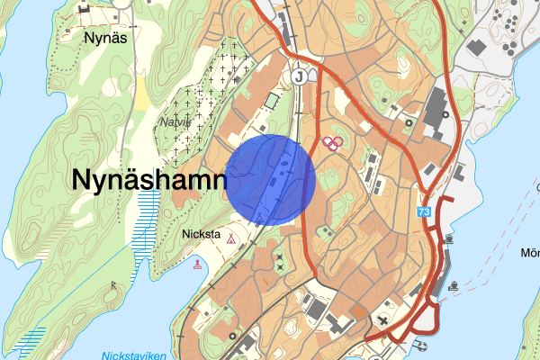 Nickstabadsvägen 19 juni 18.19, Misshandel, Nynäshamn