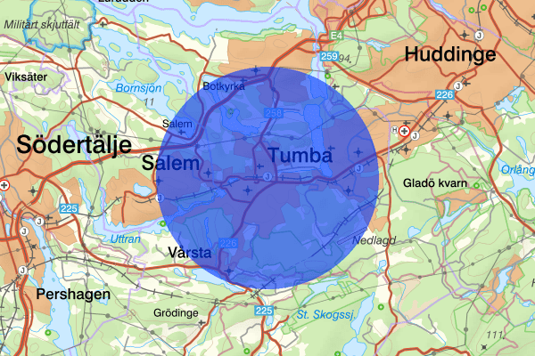 Tumba 20 juni 14.23, Övrigt, Botkyrka