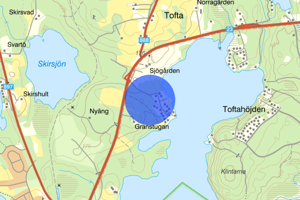Sjögårdsvägen 21 juni 00.05, Explosion, Växjö