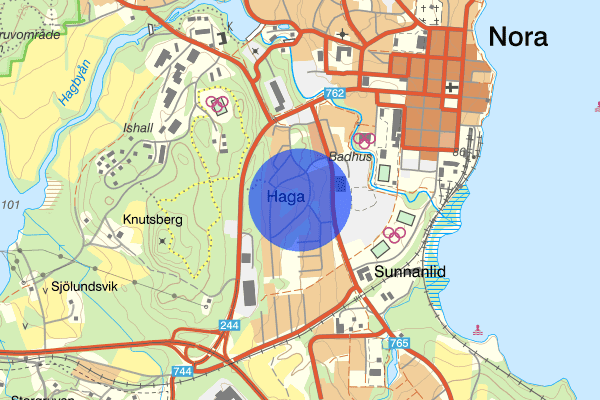 Björkbackavägen 22 juni 10.44, Trafikolycka, Nora