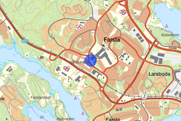 Farstavägen 23 juni 18.35, Knivlagen, Stockholm