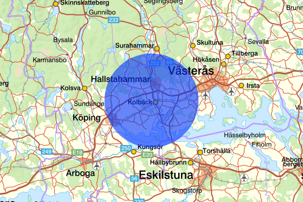  23 juni 18.41, Misshandel, Hallstahammar