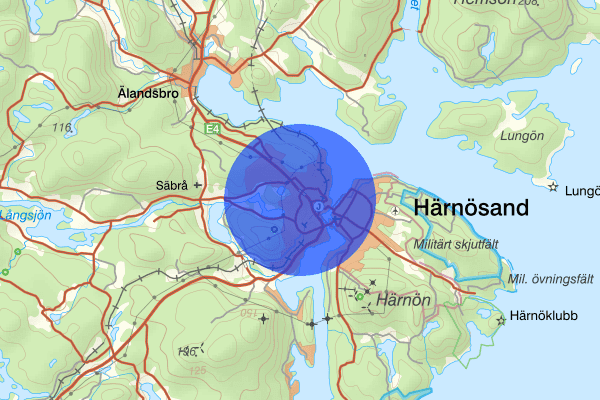 Bondsjöstaden 24 juni 13.46, Fylleri, Härnösand