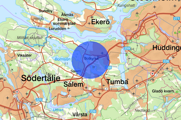 Näsby 24 juni 12.58, Stöld/inbrott, Täby