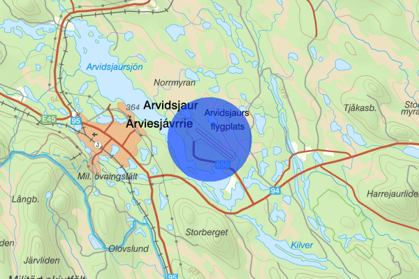 Arvidsjaurs flygplats 24 juni 13.34, Bedrägeri, Arvidsjaur