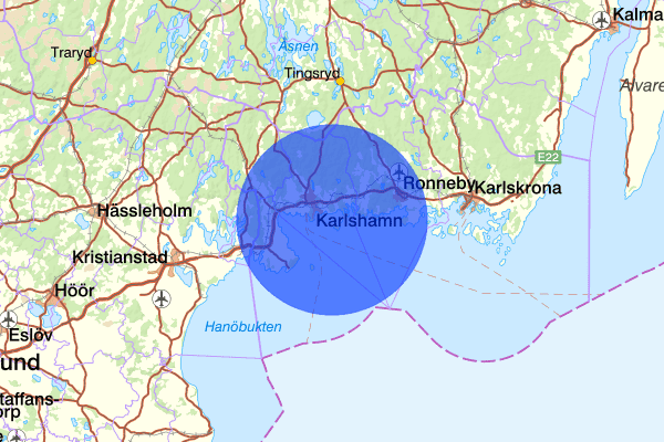  25 juni 22.47, Våldtäkt, försök, Karlshamn