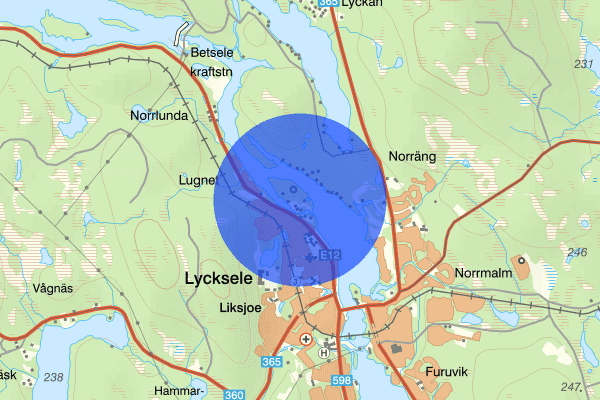 Gammplatsen 25 juni 23.34, Sjukdom/olycksfall, Lycksele