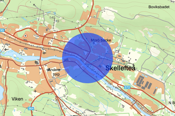 Hedensbyn 26 juni 15.27, Olaga intrång, Skellefteå