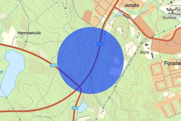Vilhelminavägen 26 juni 19.46, Trafikolycka, Lycksele