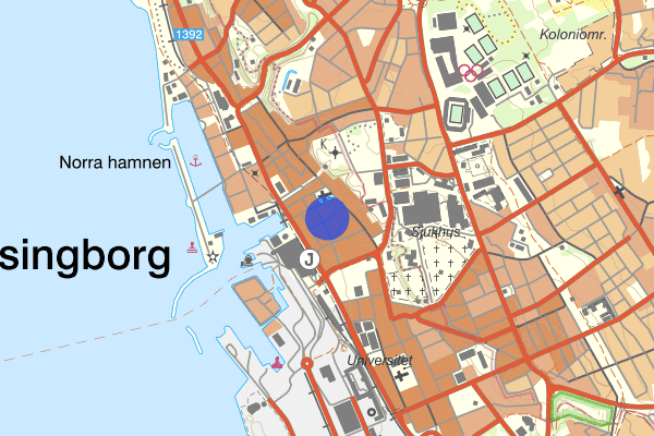 Möllegränden 27 juni 04.45, Rån, Helsingborg