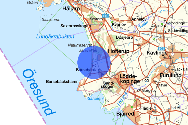Lundåkra 27 juni 11.53, Trafikolycka, Kävlinge